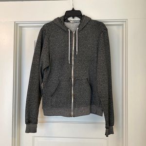 American Apparel unisex full zip hoodie